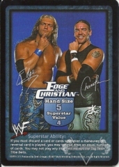 Edge and Christian Superstar Card (PROMO)